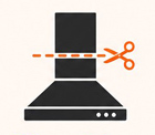 Decorative chimney adjustment
